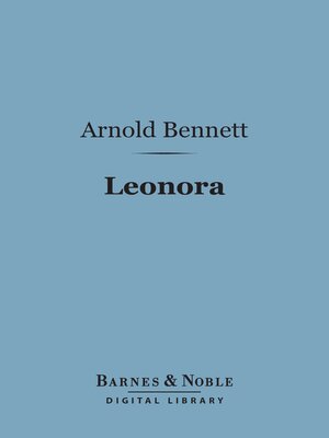 cover image of Leonora (Barnes & Noble Digital Library)